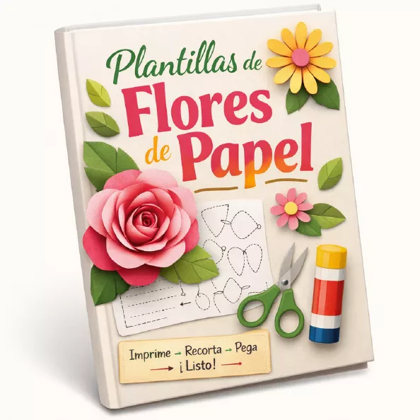 Fleurs en papier bonus pour maquette